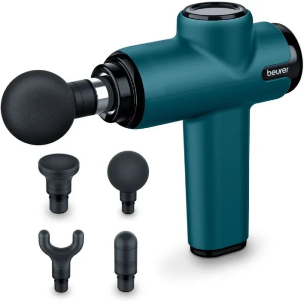 Beurer MG99 Compact Massage Gun, Mini Deep Tissue Massager Rechargeable Battery
